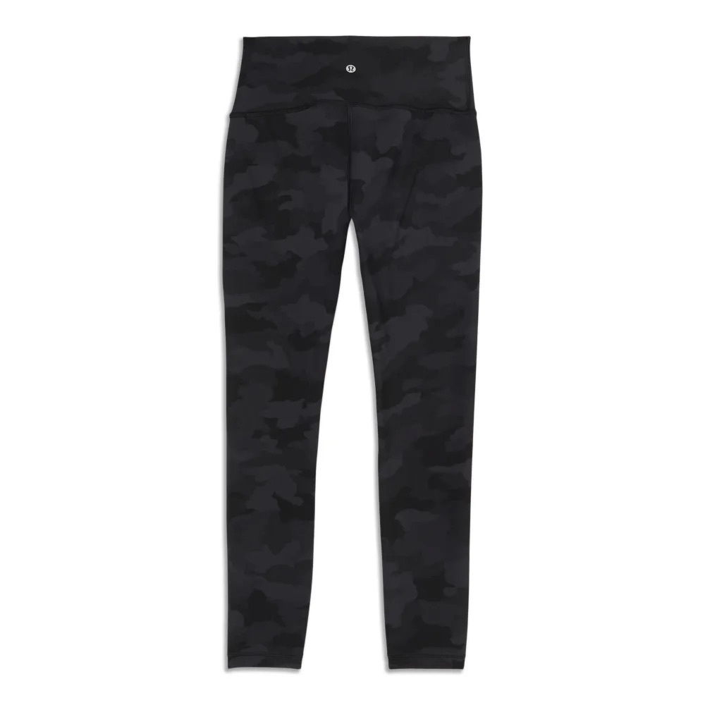 Lululemon Align leggings. 23”. Black Camo.